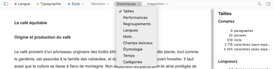 Prisme des statistiques